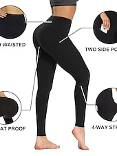 abordables Leggings et collants de yoga-Femme Pantalon de compression Collant Legging Running Course avec poche téléphone Sous Vêtement Plein Air Athlétique Athleisure Hiver Respirable Doux Compression Aptitude Exercice Physique