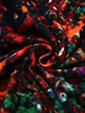 levne Šaty umění a designu-Ženské midi šaty volnočasové šaty zimní šaty swing šaty dovolená móda základní formální dovolená večírek pravidelně padnoucí tie dye barevný gradient dlouhý rukáv posádka krk žlutá modrá velbloudí