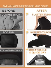 abordables Leggings et collants de yoga-Femme Pantalon de compression Collant Legging Running Course avec poche téléphone Sous Vêtement Plein Air Athlétique Athleisure Hiver Respirable Doux Compression Aptitude Exercice Physique