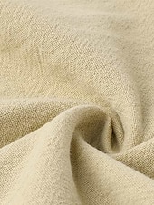 preiswerte Weiße Freizeitkleider-Damen Weiß Kaki Frühling Herbst Maxidress Weißes Kleid Casual kleid Sommerkleid aus Baumwolle Basic Brautkleider schlicht Outdoor Täglich Lockere Passform Einfarbig Rundhalsausschnitt