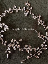 economico Accessori per acconciature-sposa matrimonio fascia strass da sposa fermagli per capelli damigella d&#039;onore accessori accessori per capelli per feste copricapo per donna