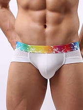 economico Slip, boxer ed intimo Uomo-Per uomo Pacco da 3 Slip Capitale Lavabile Comodo Liscio A vita bassa Nero Bianco