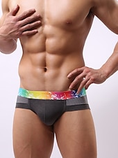 economico Slip, boxer ed intimo Uomo-Per uomo Pacco da 3 Slip Capitale Lavabile Comodo Liscio A vita bassa Nero Bianco