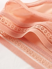 economico Slip, boxer ed intimo Uomo-Per uomo 3 pezzi Slip Nylon Seta sintetica Traspirante Lavabile Comodo Liscio A vita medio-alta Rosa chiaro Nero