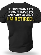 cheap Men&#039;s Graphic T Shirt-Men&#039;s Graphic Prints Letter Print T Shirt Graphic Tee Cotton Short Sleeves Graphic Shirt Wine Black White Comfortable Tee Vacation Street Fashion Designer Clothing