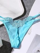 ieftine Lenjerie Sexy-pijamale chiloți pentru femei iubitorii de culori pure pentru ziua Îndrăgostiților ținute de acasă respirabile de primăvară de vară