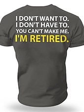 cheap Men&#039;s Graphic T Shirt-Men&#039;s Graphic Prints Letter Print T Shirt Graphic Tee Cotton Short Sleeves Graphic Shirt Wine Black White Comfortable Tee Vacation Street Fashion Designer Clothing