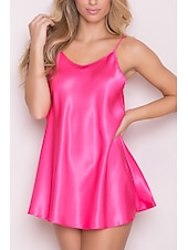billige Nattkjoler og nattøy for damer-kvinners kapper kjole nattkjole nattøy lappeteppe mote enkelt varmt hjem daglig seng polyester blonder pustende stropper ermeløse ryggløse sommer vår hjemmeantrekk