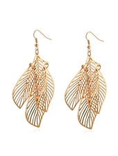 cheap Earrings-Women&#039;s Earrings Fashion Outdoor Leaf Earring