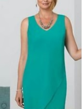 voordelige Met Jas-Strand Bruiloft Twee Delige Moeder van de Bruid Jurk Bruiloft Gast Elegante Simpele V-Hals Knie Lengte Chiffon 3/4 Lengte Mouw met Effen Kleur 2025 gratis op maat