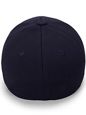 cheap Men&#039;s Baseball Cap-Men&#039;s Baseball Cap Trucker Hat Black Deep Blue Polyester Travel Beach Outdoor Vacation Plain Adjustable Sunscreen Breathable Fashion