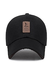 billiga Baseballkeps herr-Herr Snapback hatt Basebollkeps Trucker Hat Mesh Keps Svart Vit Polyester Mesh baksida Resor Strandstil Utomhus Semester Slät Justerbara Solskyddskräm Andningsfunktion Mode