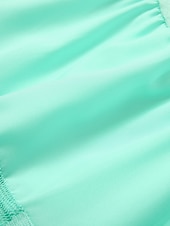 halpa Boho-mekko-Naisten Mini mekko Valkoinen mekko Valmistujaismekko Pitsimekko Boho-mekko Tyylikäs Perus Moderni Loma Loose Fit Puhdas väri Puolihiha Tiukka pyöreä kaula-aukko Musta Valkoinen Apila Vaalean sininen