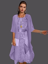voordelige moeders wikkels-Effen Sjaals Jas Jacket Vrouwen Wrap Moeder's Bruiloft Gast Wraps Dames Elegante Halve Mouw Chiffon Wraps Met Effen Kleur Voor Avondfeest Lente  Herfst dress to impress