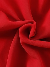 preiswerte Kleider für den-Damen schwarzes kleid Ballkleid abendkleider Rüsche Gespleisst Spaghetti-Träger Ärmellos kleid hochzeitsgast Urlaub Schwarz Rote Sommer Frühling