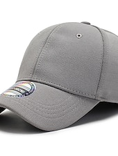 cheap Men&#039;s Baseball Cap-Men&#039;s Baseball Cap Trucker Hat Black Deep Blue Polyester Travel Beach Outdoor Vacation Plain Adjustable Sunscreen Breathable Fashion