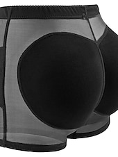 economico Mutandine modellanti-pantaloncini da donna scrunch butt shapewear maglia semplice corti neri abiti da casa