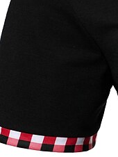 tanie Męska klasyczna koszulka polo-Męskie Koszulka polo Koszula golfowa Codzienny Święto Klapa Krótki rękaw Moda Podstawowy Równina Klasyczny Lato Regularny Czarny Biały Granatowy Koszulka polo