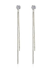 billige Øredobber-kvinners øredobber mote zirconia lang dusk polygonal diamant stud øredobber til valentinsdag, morsdag gave