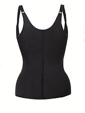 baratos Corpetes &amp; Bustiês-Casual Diário Corte Justo Espartilho e corpete para Compressão abdominal Cintura Casual Para Noite Espartilho Espartilhos Underbust