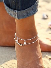 cheap Trendy Jewelry-Women&#039;s Fashion Outdoor Geometry Anklet