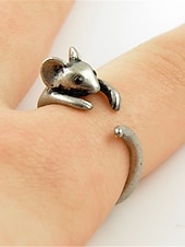 billiga Ringar-Dam Ringar Mode Utomhus Djur Ringa