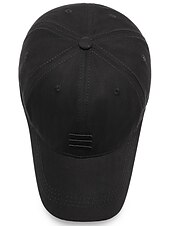 preiswerte Herrenhüte-Herren Cap Basecap Sonnenhut Schwarz Blau Baumwolle Reise Strand Design Outdoor Urlaub Glatt Einstellbar Modisch Sichtschutz