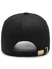 preiswerte Herrenhüte-Herren Cap Basecap Sonnenhut Schwarz Blau Baumwolle Reise Strand Design Outdoor Urlaub Glatt Einstellbar Modisch Sichtschutz
