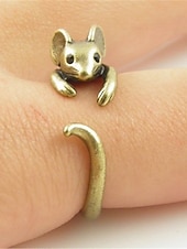 billiga Ringar-Dam Ringar Mode Utomhus Djur Ringa