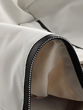 cheap Men&#039;s Jackets &amp; Coats-Men&#039;s Winter Coat Winter Jacket Sport Coat Raincoat Outdoor Camping &amp; Hiking Waterproof Windbreaker Zipper Pocket Fall Winter Solid Color Fashion Streetwear Hooded Regular Wine Black White Army Green