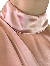 preiswerte Rosa-Strandhochzeit Meerjungfrau Abendkleid hoher Schlitz Kleid Hochzeitsgast Sweep  Brush Train ärmellos Halterneck Brautjungfernkleid Charmeuse mit Falten Maskerade Kleid 2025