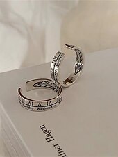 preiswerte Ringe-Damen Ringe Modisch Outdoor Buchstabe Ring