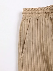 economico Set di camicie basic da uomo-Per uomo Due pezzi Camicia Estiva Set abbinati Abbigliamento da spiaggia Camicia casual Camicia con Bottoni Nero Bianco Rosa Rosso Blu marino scuro Manica Corta Semplice Strisce / increspature Bavero