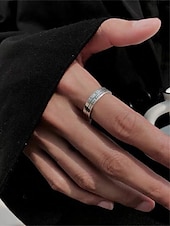 preiswerte Ringe-Damen Ringe Modisch Outdoor Buchstabe Ring