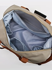  Reisetasche für Herren mit großem Fassungsvermögen – wasserdichtes Oxford-Gewebe mit verstellbarem Schultergurt und separatem Schuhfach für Fitnessstudio, Sport und Wochenendausflüge