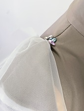 cheap Cocktail Dresses-Sheath Column Ankle Length Cocktail Dresses Party Dresses Elegant Sleeveless High Neck Formal WorkWear Stretch Fabric with Slit Appliques