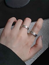 preiswerte Ringe-Damen Ringe Modisch Outdoor Buchstabe Ring