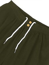 economico Fondi-Medievale Rinascimento 17° secolo Pantaloni Pantaloni da pirata Pirata Vichingo Crociato Coulisse Tinta unita Costume Per uomo Costumi da pirata Fantasia Halloween Mascherata Halloween LARP Fiera