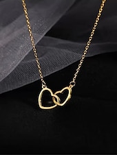 cheap Necklaces &amp; pendants-Women&#039;s necklace Fashion Outdoor Heart Necklaces