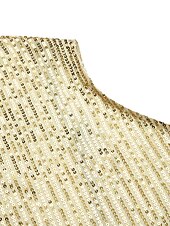 abordables Vestidos de lentejuelas-Vestido de punto asimétrico de un solo hombro para mujer, con brillo plateado, manga tres cuartos, para cóctel, por encima de la rodilla, ropa elegante de invierno semiformal