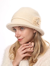 levne Klobouky-Dámské Čepice Beanie Teplá zimní čepice Denní Dovolená Plná / Jednobarevná Úplet Na běžné nošení Běžné / Denní 1 pcs