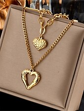 cheap Necklaces &amp; pendants-Women&#039;s necklace Fashion Outdoor Heart Necklaces