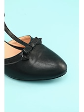 economico Calzature-Retrò Vintage Anni 1950 Anni Ruggenti Scarpe Tacchi grossi Tacchi con cinturino a T Cosplay Invitato al matrimonio Costume Per donna Carnevale Mascherata Festa / Sera Balli di fine anno Casual