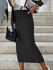 ieftine Rochii set-Pentru femei Set de rochii Rochie casual Set fuste Rochie teacă Modă Șic Stradă Floral Geometric Imprimeu Rochii Midi Manșon Lung În V În aer liber Vacanță Negru Alb Galben Toamnă Iarnă Potrivire
