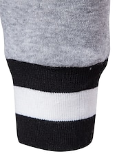 economico maglione pullover da uomo-Per uomo Felpa Pullover Maglione Maglione A coste Maglia Standard Taglio attillato Lavorato a maglia Banda A V Contemporaneo moderno Ufficio Da tutti i giorni Abbigliamento Autunno inverno Nero Bianco