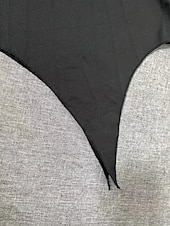 tanie Sukienki-Rodzina Addamsów Czarownica Morticia Addams Noc Walpurgii Sukienka Sukienka na Halloween Punk i gotyk Damskie Dla dorosłych Impreza / Wieczór Karnawał Mardi Gras Łatwy kostium karnawałowy