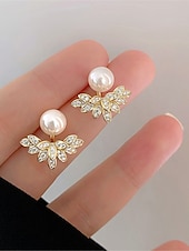 preiswerte Ohrringe-Damen Ohrringe Modisch Outdoor Blumen Ohrring