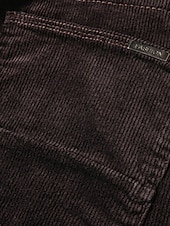 cheap Slim-Men's Dress Pants Corduroy Pants Winter Pants Trousers Suit Pants Pocket Plain Comfort Breathable Outdoor Daily Going out Fashion Casual Dark Khaki Black