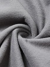 abordables Abrigos de Invierno-Mujer Capa / Capas Exterior Ropa Cotidiana Noche Otoño Invierno Largo Abrigo Ajuste regular Resistente al Viento Mantiene abrigado Elegante Estilo clásico Casual Chaquetas Manga 3/4 Plano Demasiado