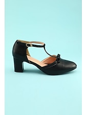 economico Calzature-Retrò Vintage Anni 1950 Anni Ruggenti Scarpe Tacchi grossi Tacchi con cinturino a T Cosplay Invitato al matrimonio Costume Per donna Carnevale Mascherata Festa / Sera Balli di fine anno Casual